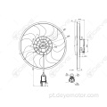 Ventiladores do radiador elétrico para OPEL ASTRA G CHEVROLET